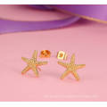 Wholesale Fashion Gold Necklace Star Earrings Ring Bracelet Jewelry